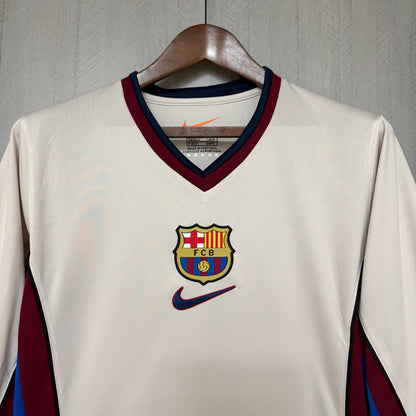 Camisa Retrô Manga Longa do Barcelona Away 1998/99 Torcedor