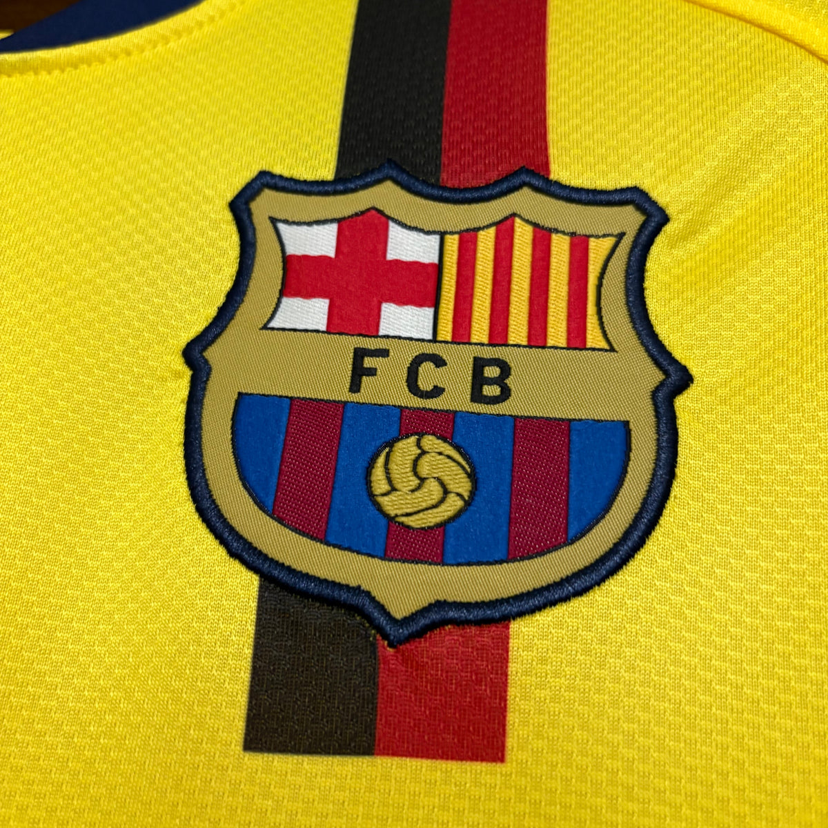 Camisa Retrô Manga Longa do Barcelona Away 2008/09 Torcedor