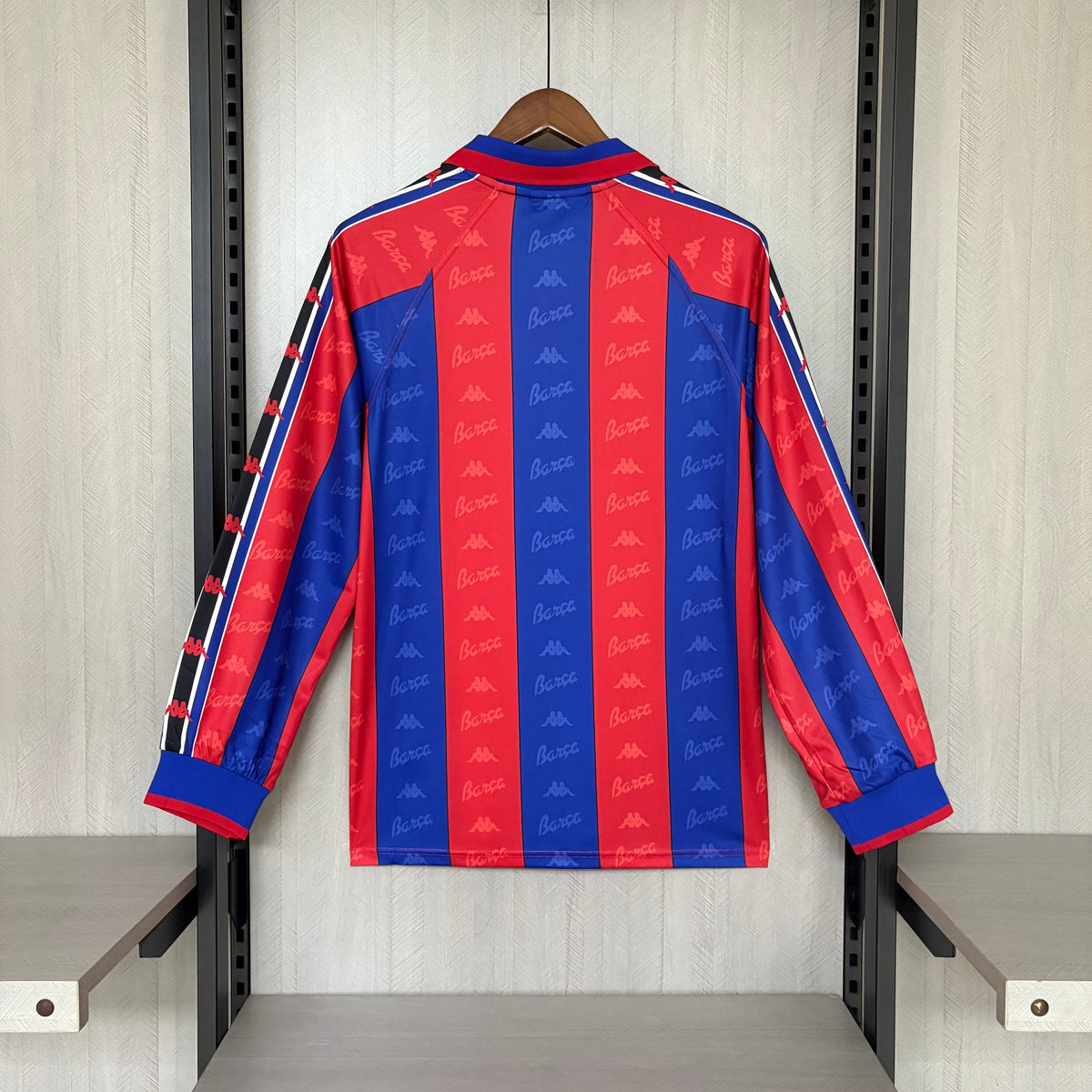 Camisa Retrô Manga Longa do Barcelona Home 1995/97 Torcedor