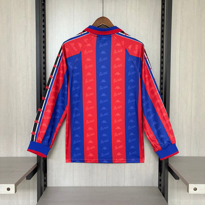 Camisa Retrô Manga Longa do Barcelona Home 1995/97 Torcedor