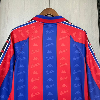 Camisa Retrô Manga Longa do Barcelona Home 1995/97 Torcedor