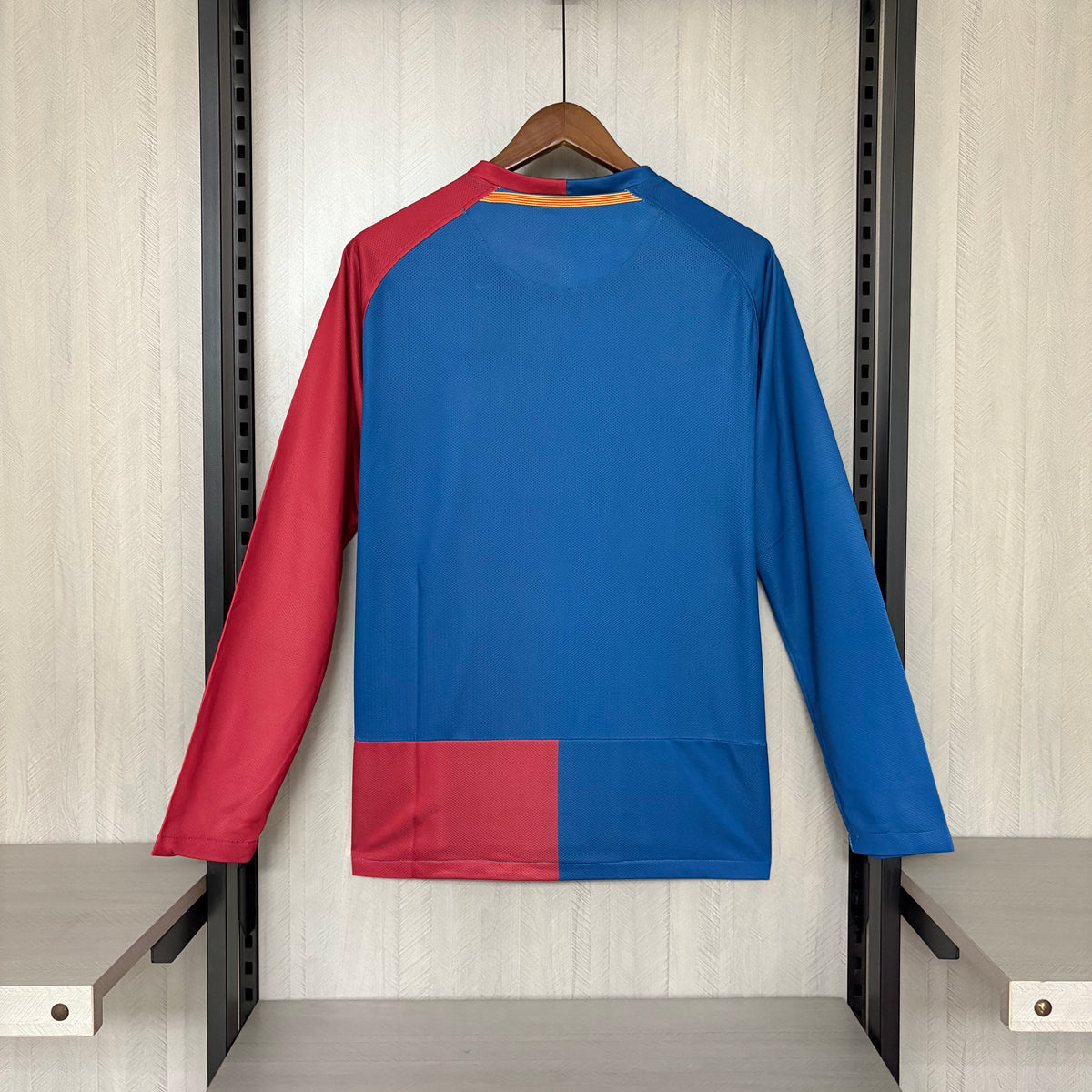 Camisa Retrô Manga Longa do Barcelona Home 2008/09 Torcedor