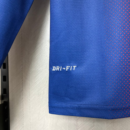 Camisa Retrô Manga Longa do Barcelona Home 2012/13 Torcedor