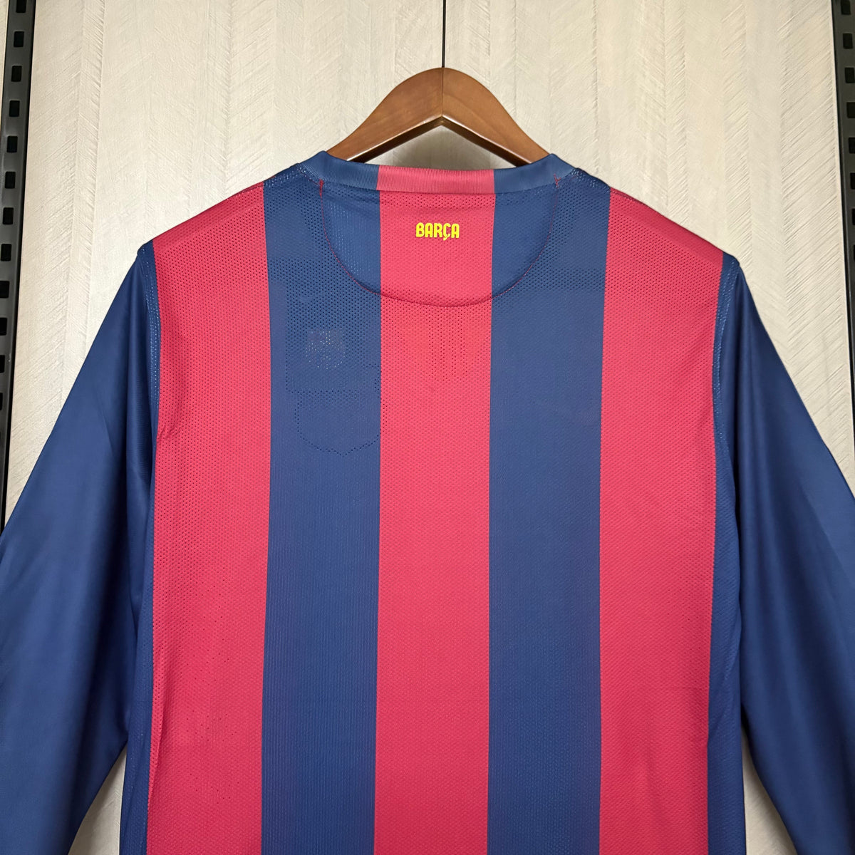 Camisa Retrô Manga Longa do Barcelona Home 2014/15 Torcedor