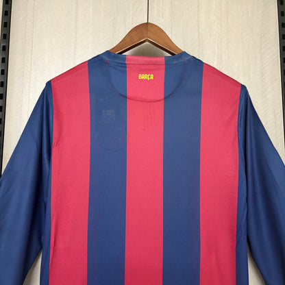 Camisa Retrô Manga Longa do Barcelona Home 2014/15 Torcedor
