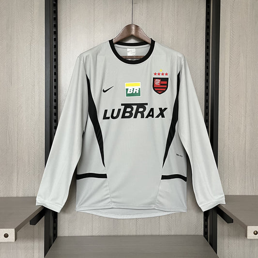 Camisa Retrô Manga Longa do Flamengo Goleiro 2002/03 Torcedor
