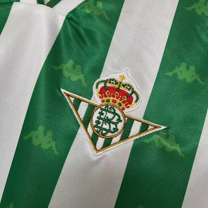 Camisa Retrô Manga Longa do Real Bétis Home 1995/97 Torcedor