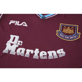 Camisa Retro West Ham United I 99/01 Fila - DA Sports Oficial