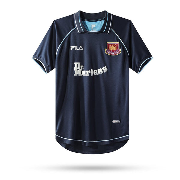 ビンテージ 99/00 ウェストハム(H) ユニフォーム FILA サッカー camisa-retro-west-ham-united-