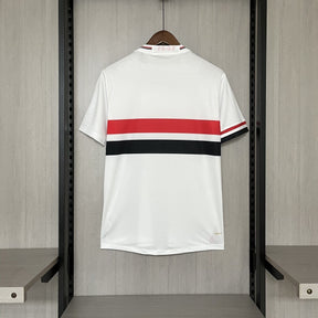 Camisa São Paulo 25/26 Casa New Balance Masculina - Branco+Vermelho - DA Sports Oficial
