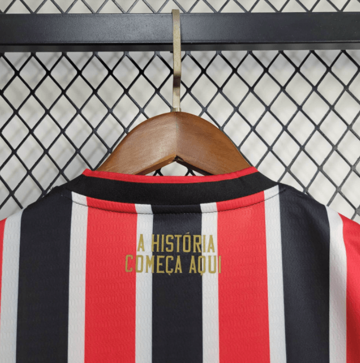 Camisa São Paulo I 24/25 New Balance - Vermelha e preta - DA Sports Oficial