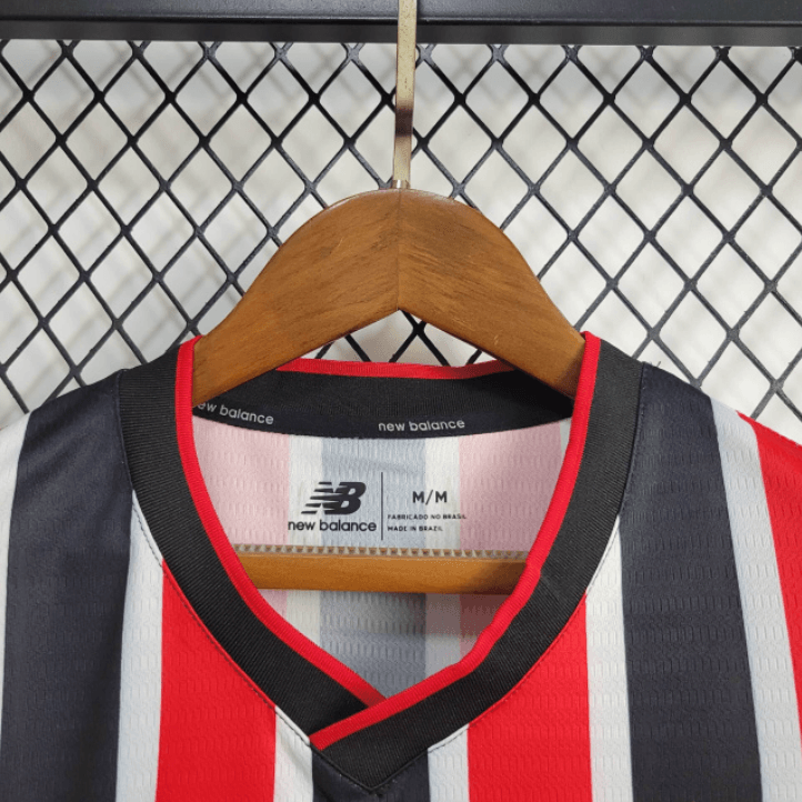 Camisa São Paulo I 24/25 New Balance - Vermelha e preta - DA Sports Oficial