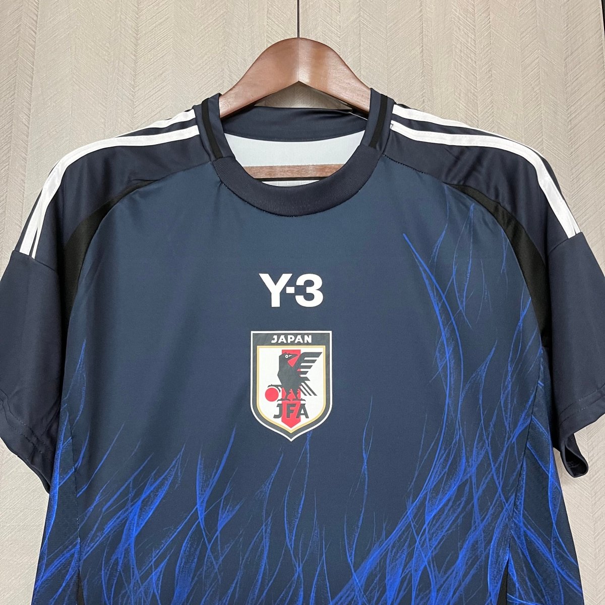 Camisa Seleção Japão I 24/25 - Torcedor Y - 3 Masculina - Azul - DA Sports Oficial