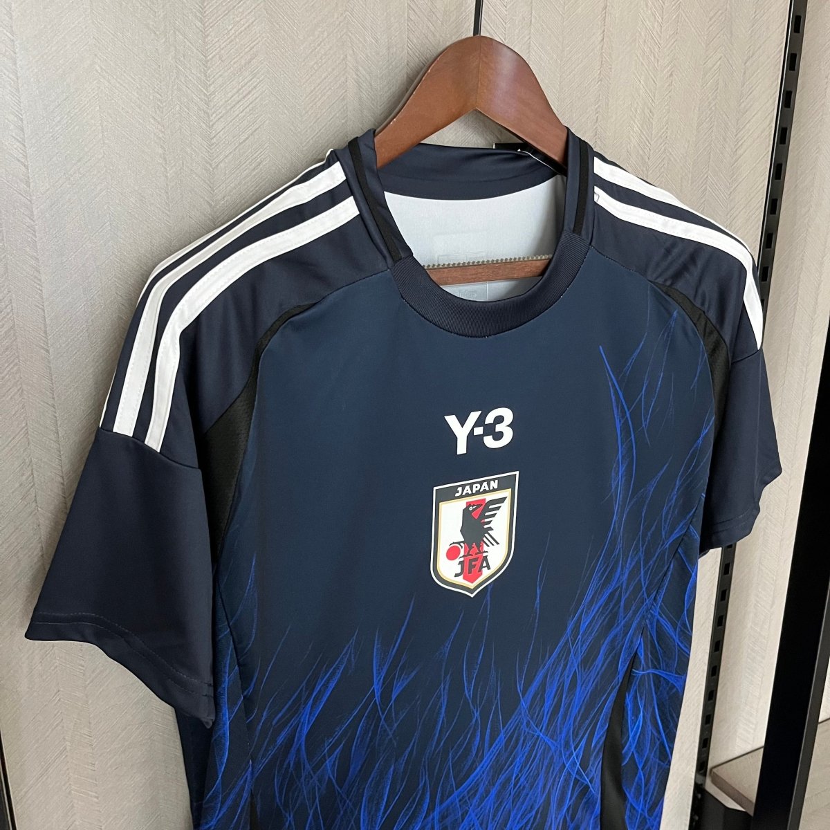 Camisa Seleção Japão I 24/25 - Torcedor Y - 3 Masculina - Azul - DA Sports Oficial