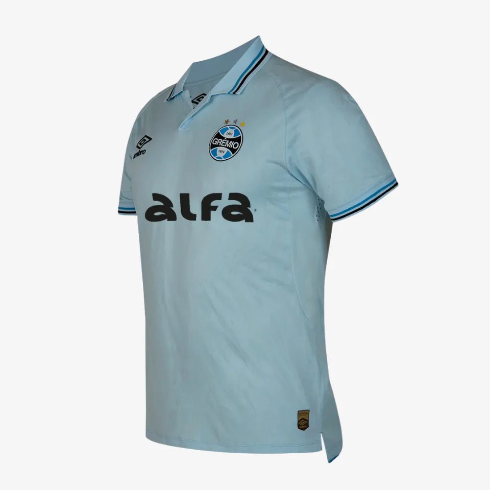 Camisa Umbro Grêmio 2025/26 II Azul Celeste Jogador - DA Sports Oficial