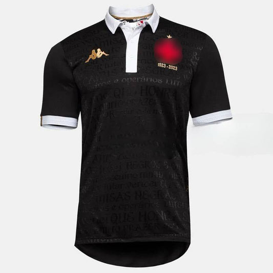 Camisa Vasco da Gama III 23/24 Kappa - Camisas Negras - DA Sports Oficial