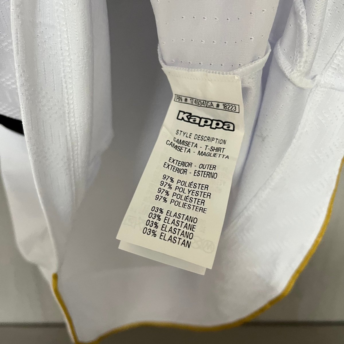 Camisa Vasco I 2025 Kappa Masculina - Branca - DA Sports Oficial