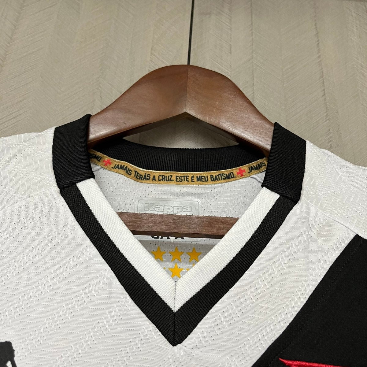 Camisa Vasco I 2025 Kappa Masculina - Branca - DA Sports Oficial