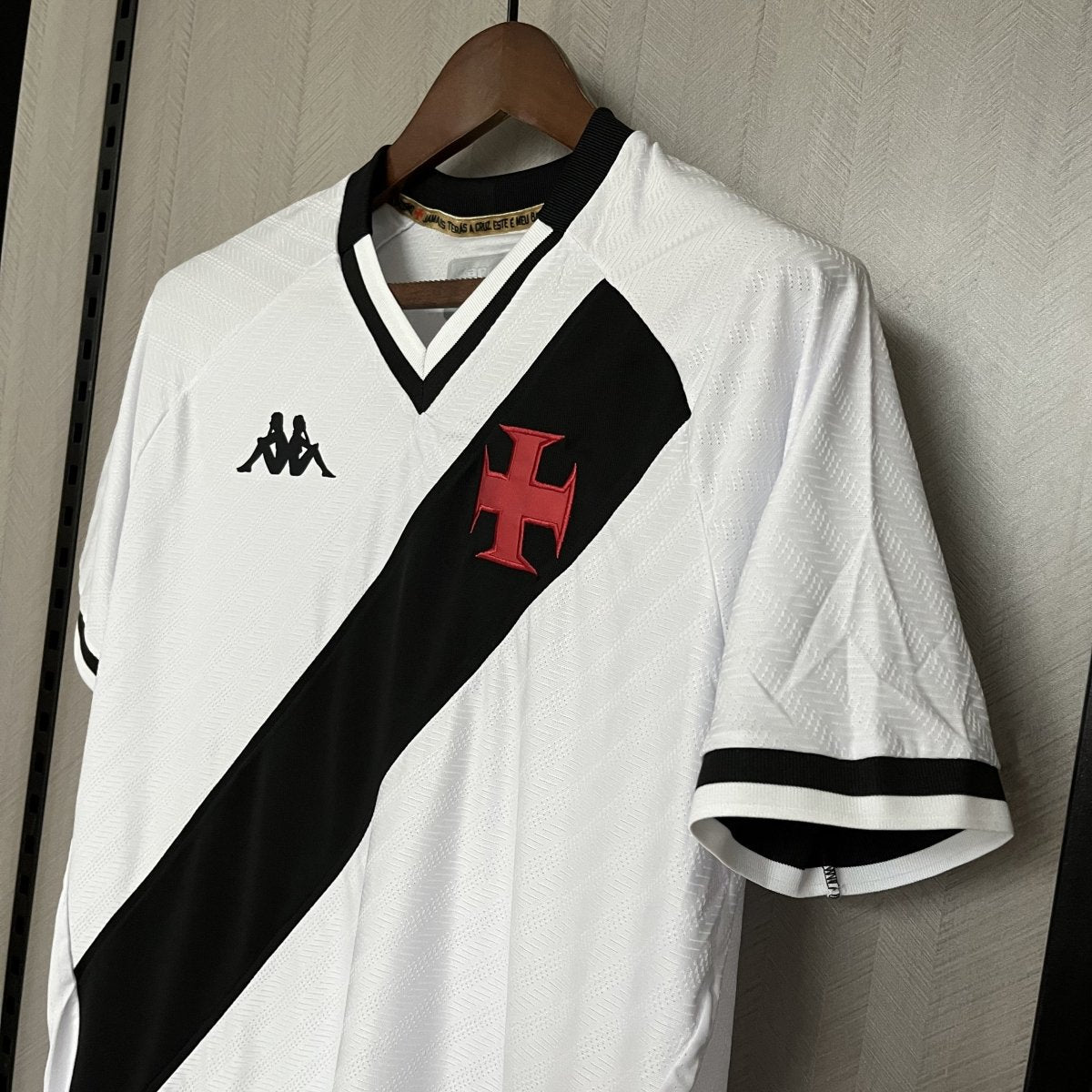 Camisa Vasco I 2025 Kappa Masculina - Branca - DA Sports Oficial
