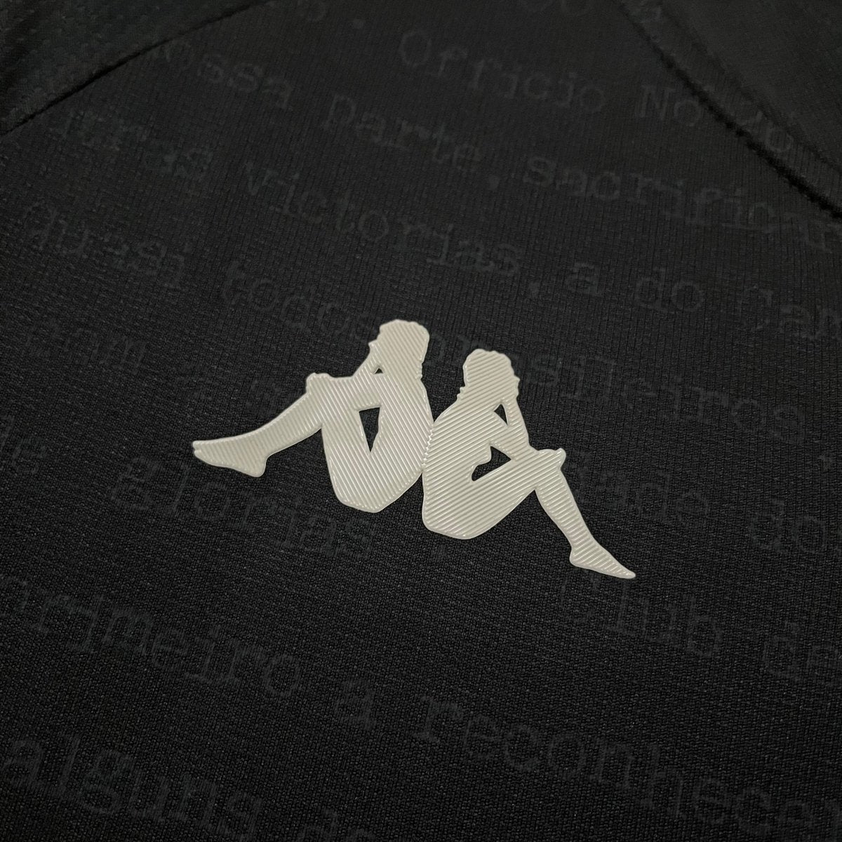 Camisa Vasco III 24/25 s/n° Kombat Kappa Masculina - Preto - DA Sports Oficial