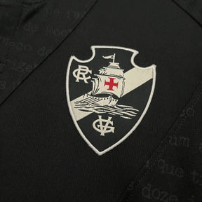 Camisa Vasco III 24/25 s/n° Kombat Kappa Masculina - Preto - DA Sports Oficial