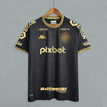 Camisa Vasco III [Com Patrocínio] 22/23 Kappa - Preto - DA Sports Oficial