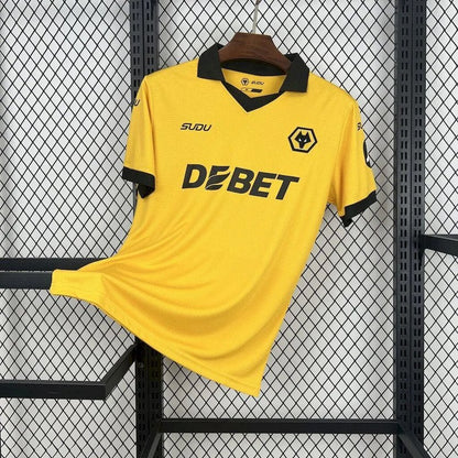 Camisa Wolves I 2025 Castore - Amarelo - DA Sports Oficial