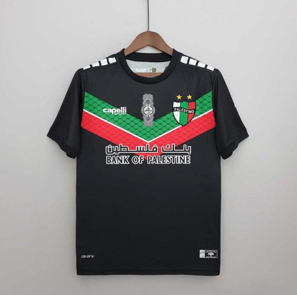 Camiseta da Palestina 22/23 Preta - DA Sports Oficial
