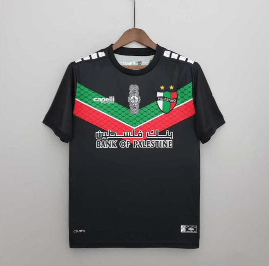 Camiseta da Palestina 22/23 Preta - DA Sports Oficial
