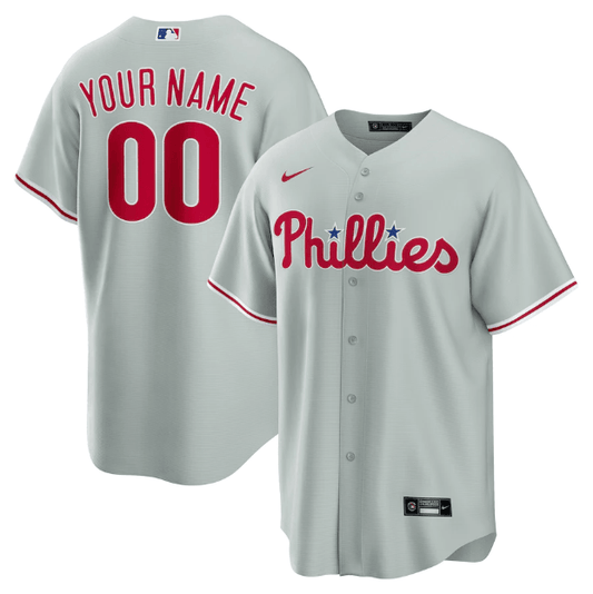 Camisa MLB Philadelphia Phillies Cinza Torcedor