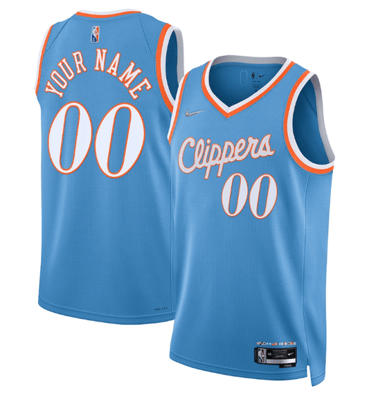 Regata NBA Los Angeles Clippers City Edition Diamante 75th Masculina