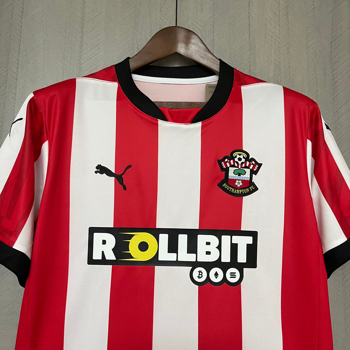 Nova Camisa Southampton 1 Torcedor Masculina 24/25