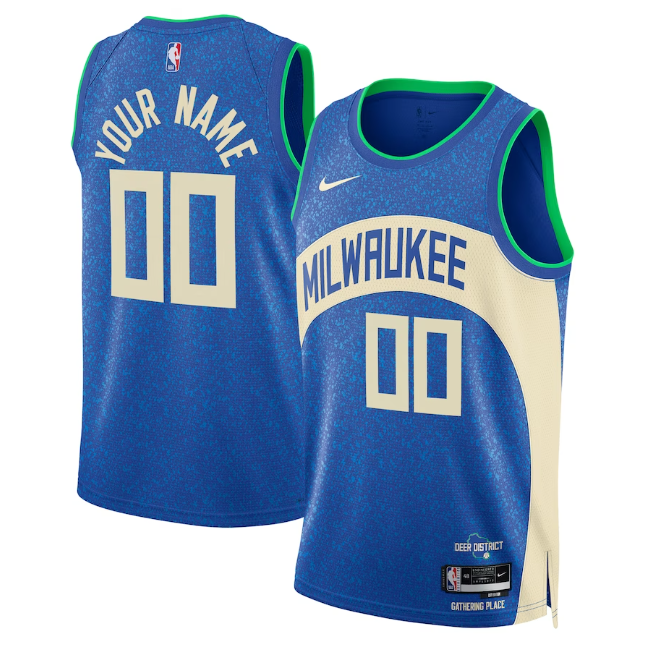 Regata NBA Milwaukee Bucks City Edition 23/24 Masculina