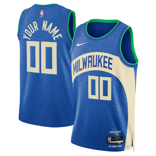 Regata NBA Milwaukee Bucks City Edition 23/24 Masculina