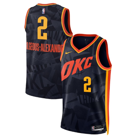 Regata NBA Oklahoma City Thunder City Edition 23/24 Masculina