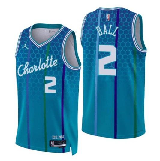 Regata NBA Charlotte Hornets City Edition Diamante 75th Masculina