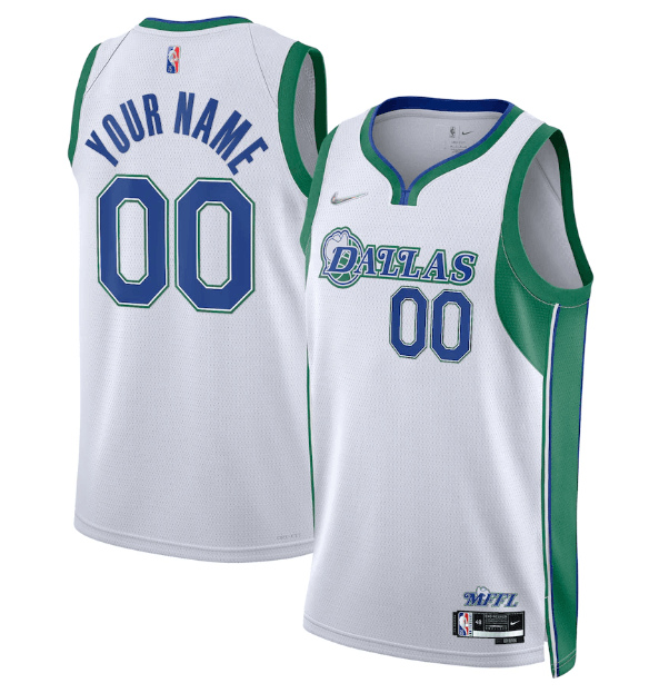Regata NBA Dallas Mavericks City Edition Diamante 75th Masculina