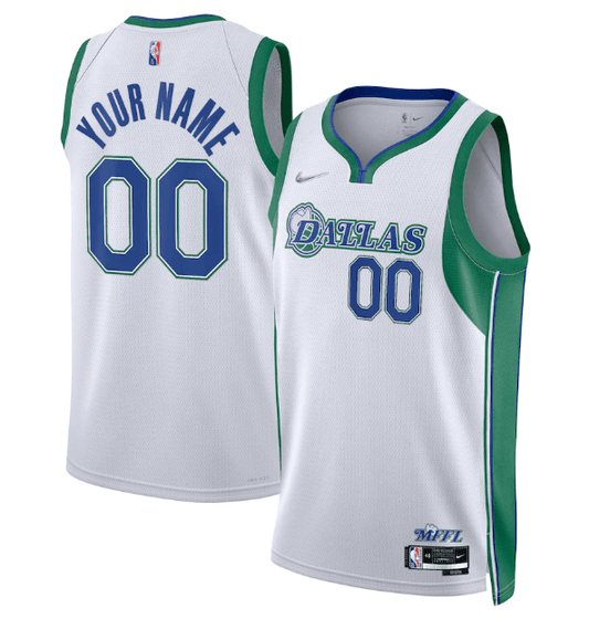 Regata NBA Dallas Mavericks City Edition Diamante 75th Masculina