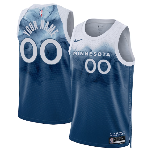 Regata NBA Minnesota Timberwolves City Edition 23/24 Masculina
