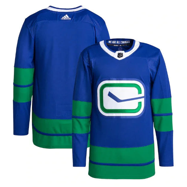 Camisa NHL Vancouver Canucks Jersey Azul/Verde