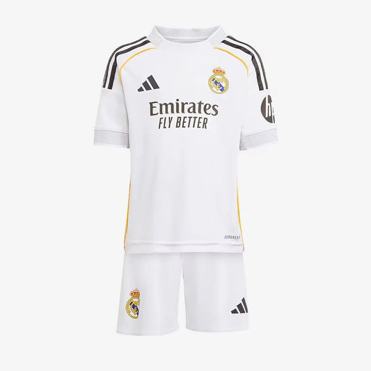 Conjunto Infantil adidas Real Madrid 2025/26 I - DA Sports Oficial