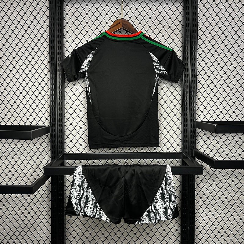 Conjunto Infantil Arsenal Away 24/25 - Preta - DA Sports Oficial