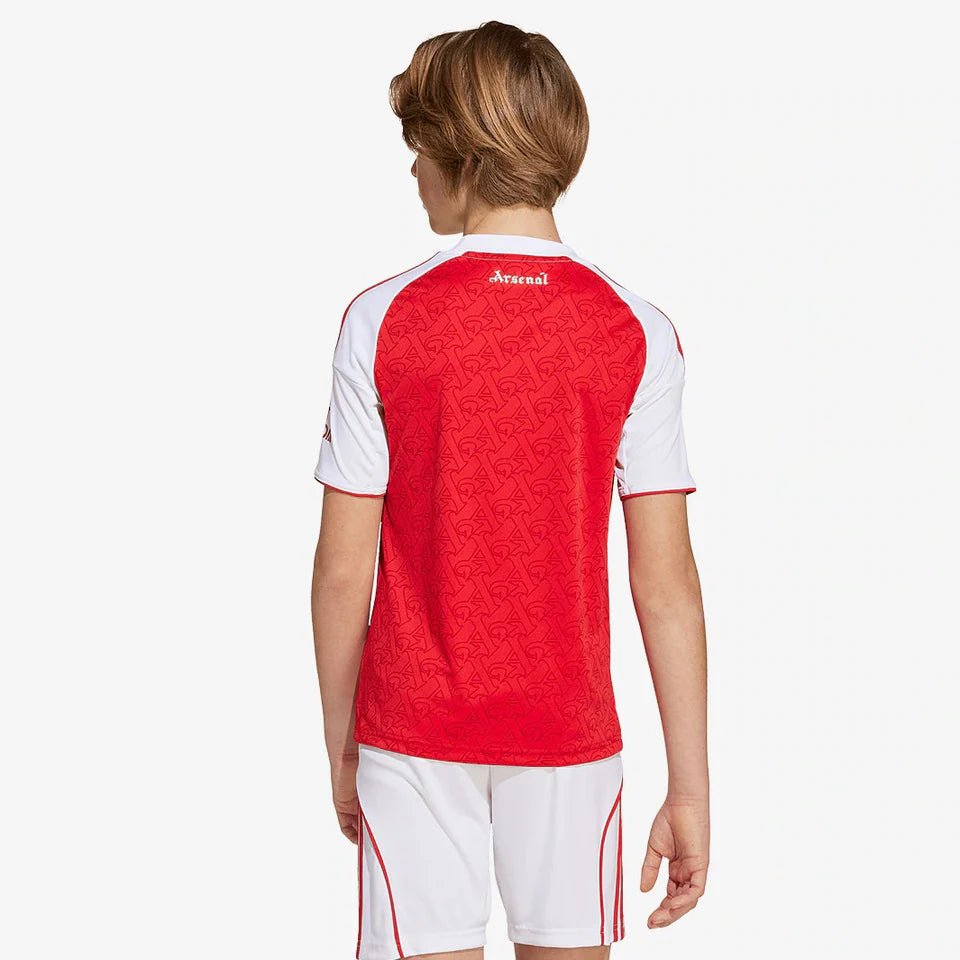 Conjunto Infantil Arsenal Home 2025 - Vermelho - DA Sports Oficial