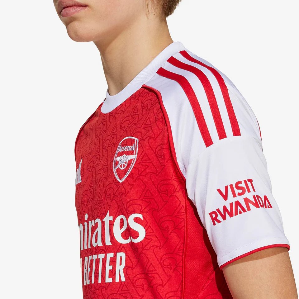 Conjunto Infantil Arsenal Home 2025 - Vermelho - DA Sports Oficial