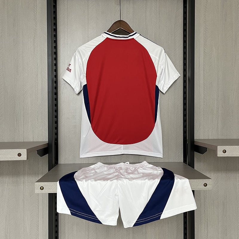 Conjunto Infantil Arsenal Home 24/25 - Vermelho - DA Sports Oficial