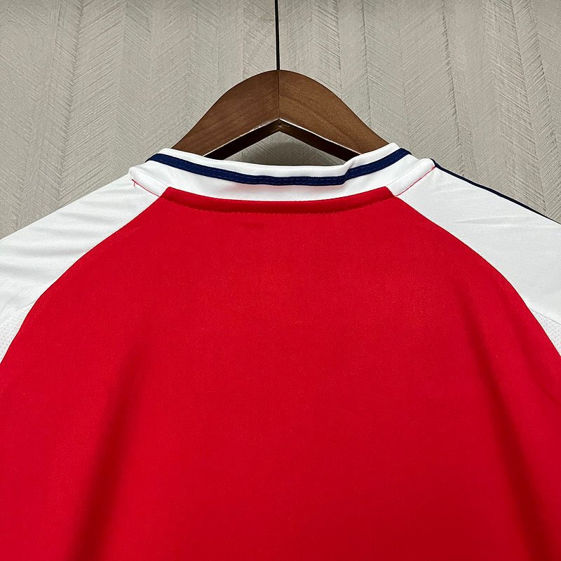 Conjunto Infantil Arsenal Home 24/25 - Vermelho - DA Sports Oficial