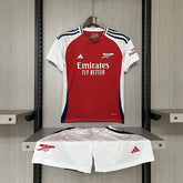 Conjunto Infantil Arsenal Home 24/25 - Vermelho - DA Sports Oficial