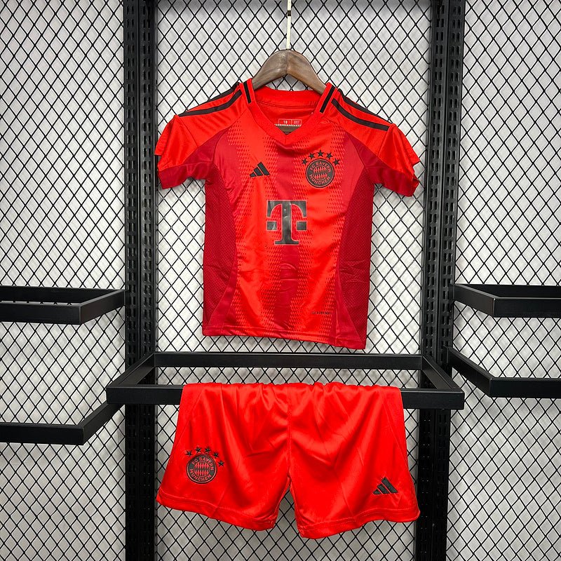 Conjunto Infantil Bayern de Munique 24/25 Vermelho - DA Sports Oficial
