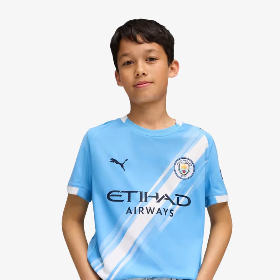 Conjunto Infantil Puma Manchester City 2025/26 I - DA Sports Oficial