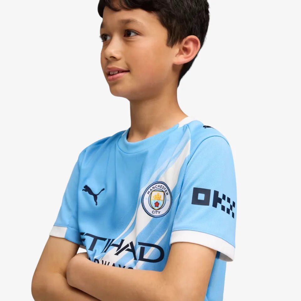 Conjunto Infantil Puma Manchester City 2025/26 I - DA Sports Oficial